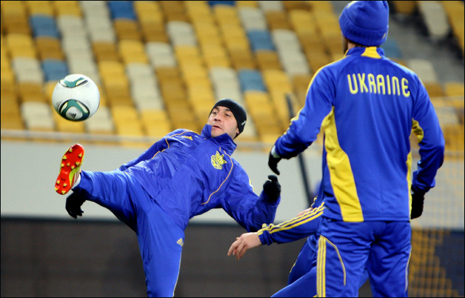 14 ноября 2011 год. "Львов Арена". Открытая тренировка национальной сборной команды Украины. 14 ноября 2011 год. "Львов Арена". Открытая тренировка национальной сборной команды Украины.