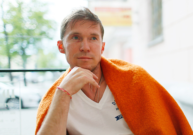 Александр Глеб даёт интервью «Чемпионату» Александр Глеб даёт интервью «Чемпионату»