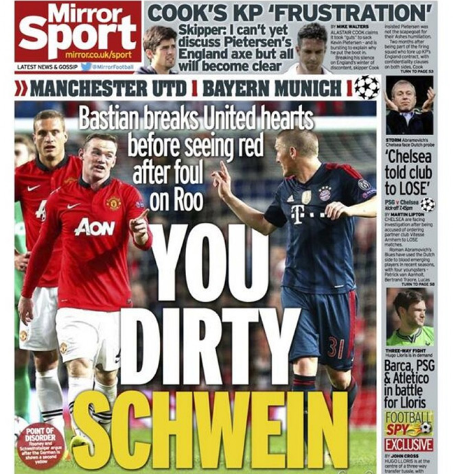 «Бавария» против Daily Mirror и The Sun «Бавария» против Daily Mirror и The Sun