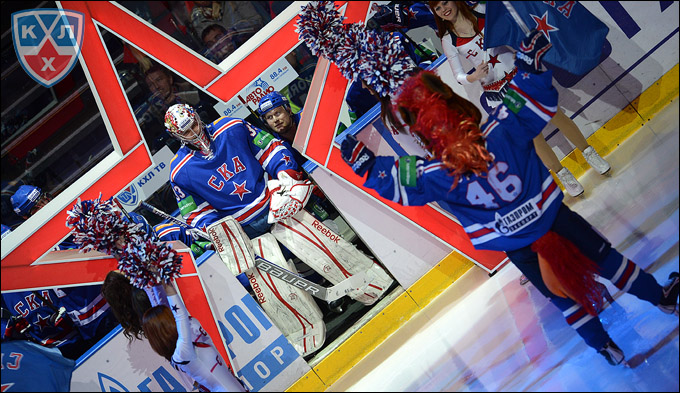 30 января 2013 года. Санкт-Петербург. Регулярный чемпионат КХЛ. СКА — "Металлург" Мг — 3:0 30 января 2013 года. Санкт-Петербург. Регулярный чемпионат КХЛ. СКА — "Металлург" Мг — 3:0