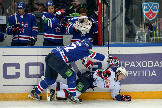 30 января 2013 года. Санкт-Петербург. Регулярный чемпионат КХЛ. СКА — "Металлург" Мг — 3:0 30 января 2013 года. Санкт-Петербург. Регулярный чемпионат КХЛ. СКА — "Металлург" Мг — 3:0