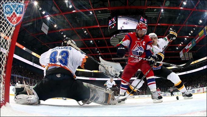 27 октября 2012 года. Ярославль. Регулярный чемпионат КХЛ. "Локомотив" — "Северсталь" — 2:0 27 октября 2012 года. Ярославль. Регулярный чемпионат КХЛ. "Локомотив" — "Северсталь" — 2:0
