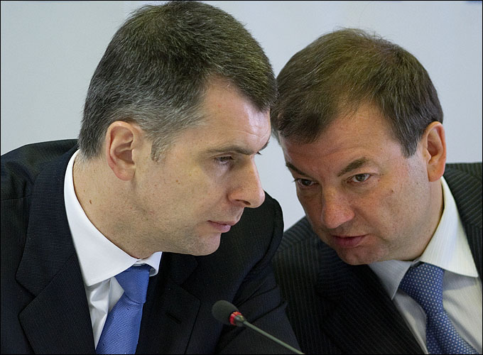 Руководство российского биатлона: Михаил Прохоров и Сергей Кущенко Руководство российского биатлона: Михаил Прохоров и Сергей Кущенко