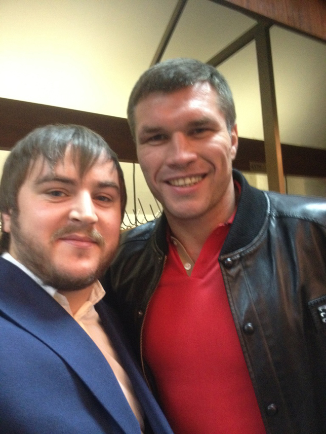 Селфи с чемпионом Селфи с чемпионом
