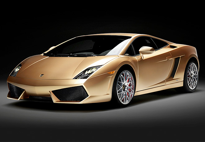 GOLD Lamborghini Gallardo GOLD Lamborghini Gallardo