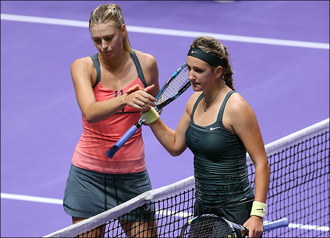 Мария Шарапова и Виктория Азаренко не стали рисковать перед Australian Open Мария Шарапова и Виктория Азаренко не стали рисковать перед Australian Open