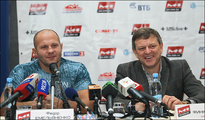 Фёдор Емельяненко и Вадим Финкельштейн Фёдор Емельяненко и Вадим Финкельштейн