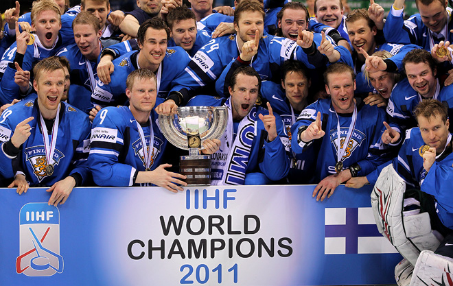 Сборная Финляндии — чемпион мира 2011 года Сборная Финляндии — чемпион мира 2011 года