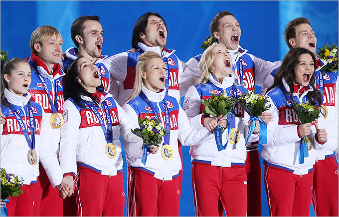 Сборная России выиграла командный турнир Сборная России выиграла командный турнир
