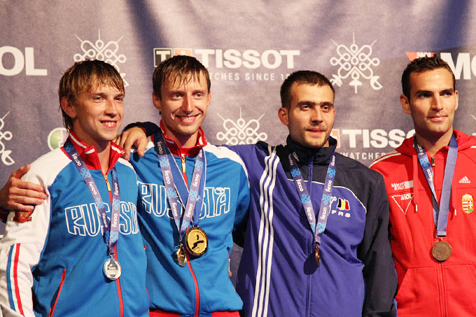 Решетников и Ковалёв на чемпионате мира в Будапеште Решетников и Ковалёв на чемпионате мира в Будапеште