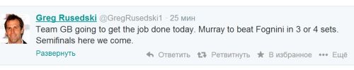 Источник — twitter.com/Greg Rusedski Источник — twitter.com/Greg Rusedski