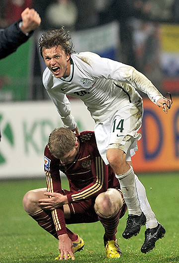18.11.2009. Словения — Россия — 1:0 18.11.2009. Словения — Россия — 1:0