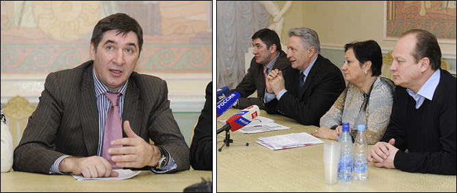 22 ноября 2011 года Москва. Пресс-конференция, посвящённая созданию Российской любительской хоккейной лиги 22 ноября 2011 года Москва. Пресс-конференция, посвящённая созданию Российской любительской хоккейной лиги