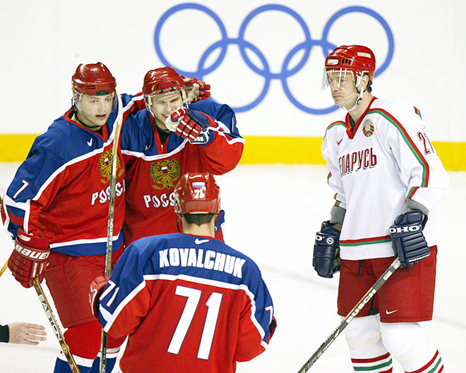 ОИ-2002. Россия – Белоруссия – 7:2 ОИ-2002. Россия – Белоруссия – 7:2