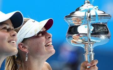 Australian Open — 2008. Мария Шарапова — Ана Иванович — 7:5, 6:3 Australian Open — 2008. Мария Шарапова — Ана Иванович — 7:5, 6:3