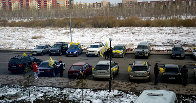 Автопробег во славу "Сарыарки" Автопробег во славу "Сарыарки"
