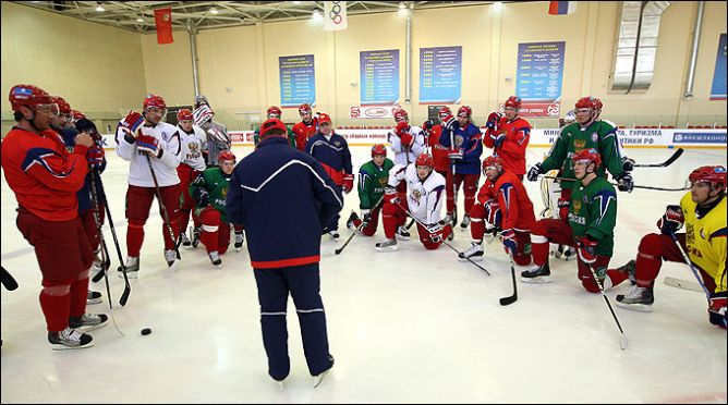 26 апреля 2011 года. Новогорск. Открытая тренировка сборной России 26 апреля 2011 года. Новогорск. Открытая тренировка сборной России