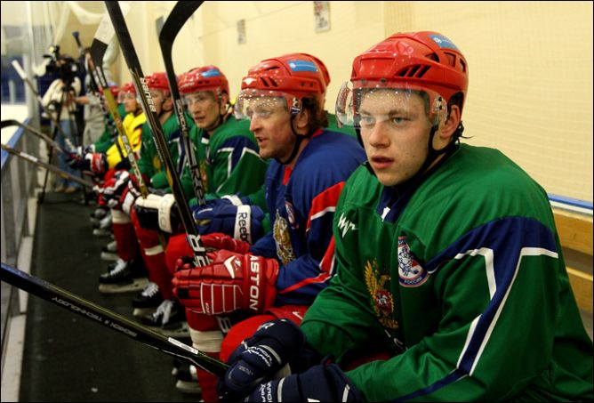 26 апреля 2011 года. Новогорск. Открытая тренировка сборной России 26 апреля 2011 года. Новогорск. Открытая тренировка сборной России
