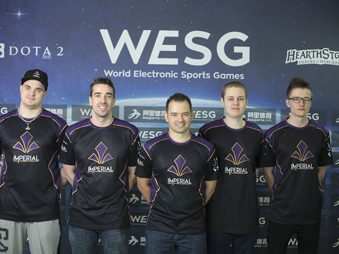 Состав команды The Imperial: HeStEJoE-RoTTen, NoiA, Ryze, BabyKnight, Ace Состав команды The Imperial: HeStEJoE-RoTTen, NoiA, Ryze, BabyKnight, Ace