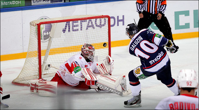 23 сентября 2012 года. Нижний Новгород. Регулярный чемпионат КХЛ. "Торпедо" — "Спартак" — 3:0 23 сентября 2012 года. Нижний Новгород. Регулярный чемпионат КХЛ. "Торпедо" — "Спартак" — 3:0