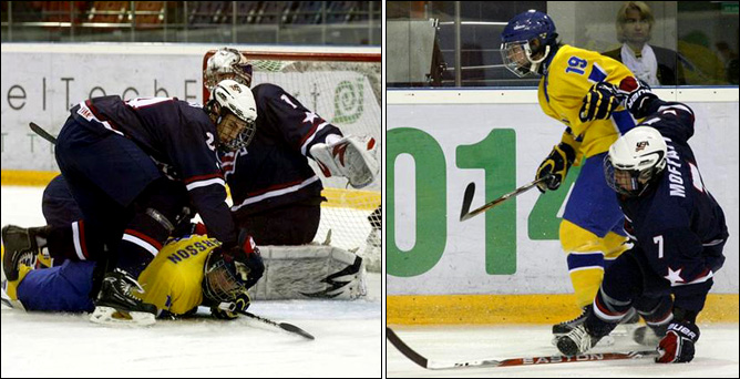 13.04.2010. Хоккей. Чемпионат мира U-18. Швеция - США - 4:2. 13.04.2010. Хоккей. Чемпионат мира U-18. Швеция - США - 4:2.