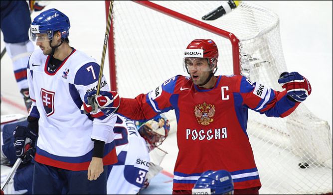 3 мая 2011 года. Братислава. Чемпионат мира. Россия — Словакия — 4:3 3 мая 2011 года. Братислава. Чемпионат мира. Россия — Словакия — 4:3