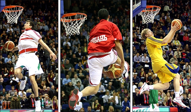 Russian Slam Dunk Contest-2010: Вячеслав Зайцев, Джеральд Грин и Игорь Ткаченко Russian Slam Dunk Contest-2010: Вячеслав Зайцев, Джеральд Грин и Игорь Ткаченко