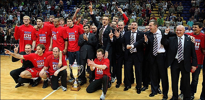 ПБК ЦСКА (Москва) - чемпион России сезона-2009/10 ПБК ЦСКА (Москва) - чемпион России сезона-2009/10