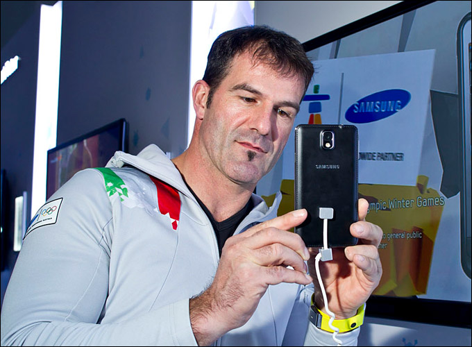 Армин Цоггелер на мероприятии Samsung Армин Цоггелер на мероприятии Samsung