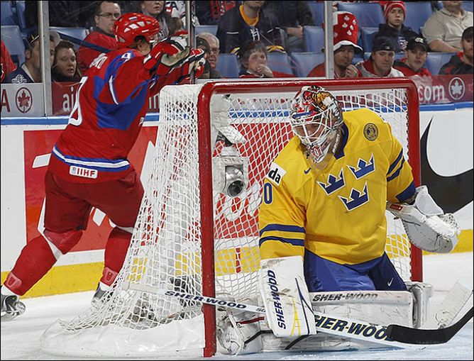03 января 2011 года. Баффало. Полуфинал. Швеция - Россия - 3:4. 03 января 2011 года. Баффало. Полуфинал. Швеция - Россия - 3:4.