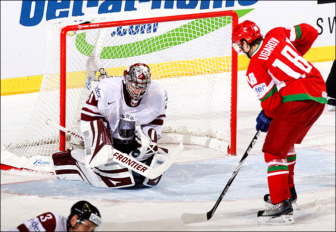 7 мая 2011 года. Кошице. Чемпионат мира. Белоруссия — Латвия — 3:6 7 мая 2011 года. Кошице. Чемпионат мира. Белоруссия — Латвия — 3:6