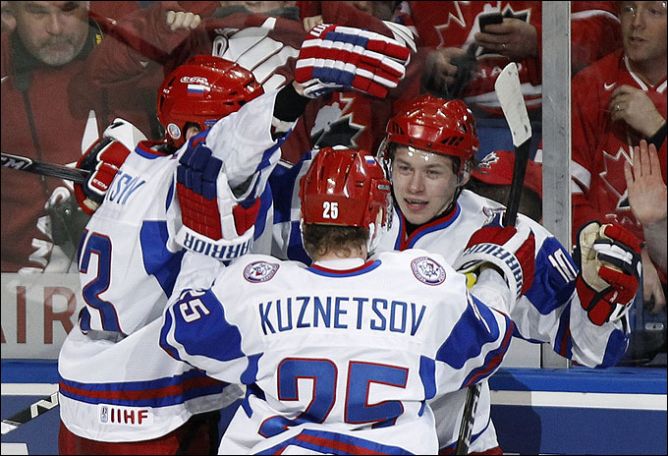 5 января 2011 года. Молодежный чемпионат мира. Канада - Россия - 3:5. 5 января 2011 года. Молодежный чемпионат мира. Канада - Россия - 3:5.
