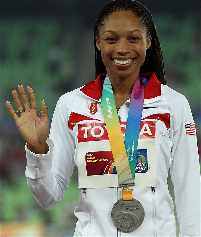 Феликс стала 8-кратной чемпионкой мира Феликс стала 8-кратной чемпионкой мира
