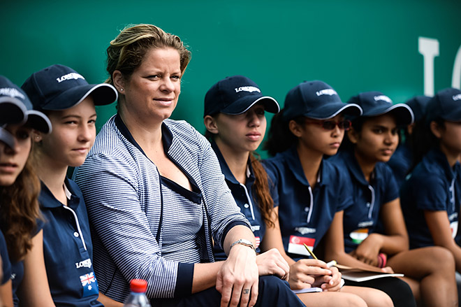 Ким Клейстерс на Longines Future Tennis Aces-2016 Ким Клейстерс на Longines Future Tennis Aces-2016