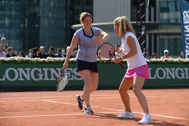 Ким Клейстерс на Longines Future Tennis Aces-2016 Ким Клейстерс на Longines Future Tennis Aces-2016
