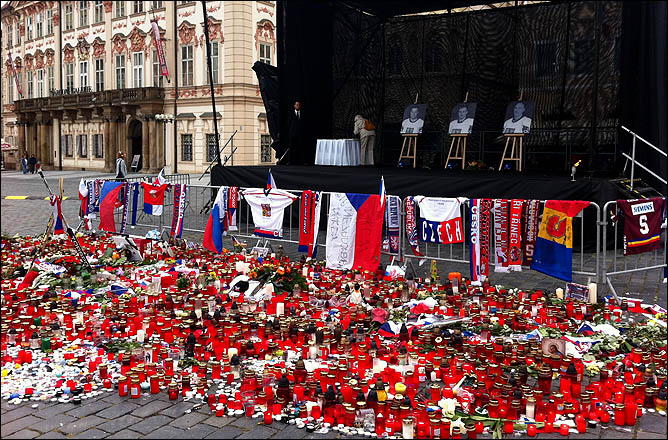 Прага в трауре Прага в трауре