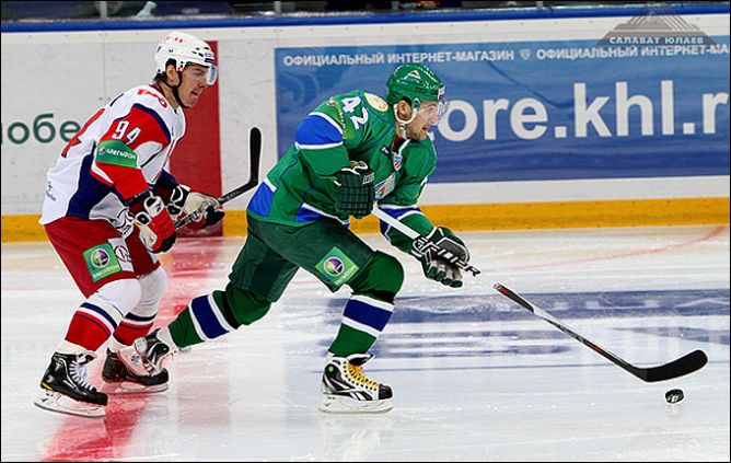 13 января 2011 года. Регулярный чемпионат КХЛ. Уфа. "Салават Юлаев" - "Локомотив" - 7:6. 13 января 2011 года. Регулярный чемпионат КХЛ. Уфа. "Салават Юлаев" - "Локомотив" - 7:6.
