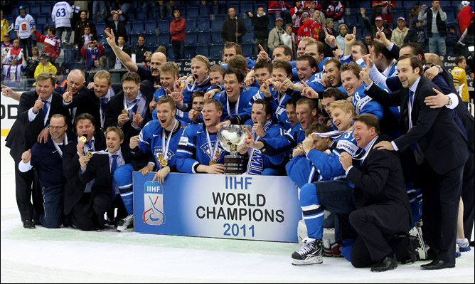 Чемпионы мира по хоккею 2011 года – сборная Финляндии Чемпионы мира по хоккею 2011 года – сборная Финляндии