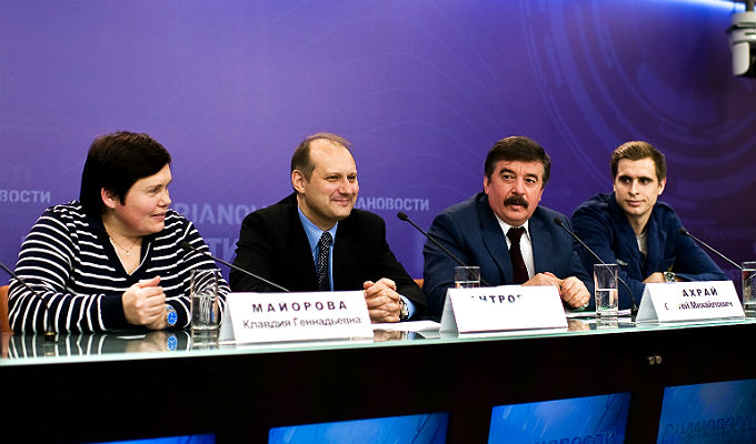Клавдия Майорова, Андрей Антропов, Сергей Шахрай и Владимир Иванов Клавдия Майорова, Андрей Антропов, Сергей Шахрай и Владимир Иванов