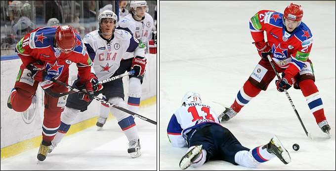 20 декабря 2011 года. Москва. Регулярный чемпионат КХЛ. ЦСКА – СКА – 2:5 20 декабря 2011 года. Москва. Регулярный чемпионат КХЛ. ЦСКА – СКА – 2:5