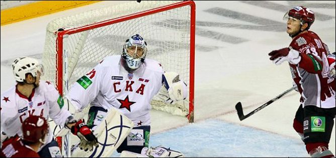 16 января 2011 года. Регулярный чемпионат КХЛ. Лиепая. "Динамо" Р - СКА - 2:3. 16 января 2011 года. Регулярный чемпионат КХЛ. Лиепая. "Динамо" Р - СКА - 2:3.