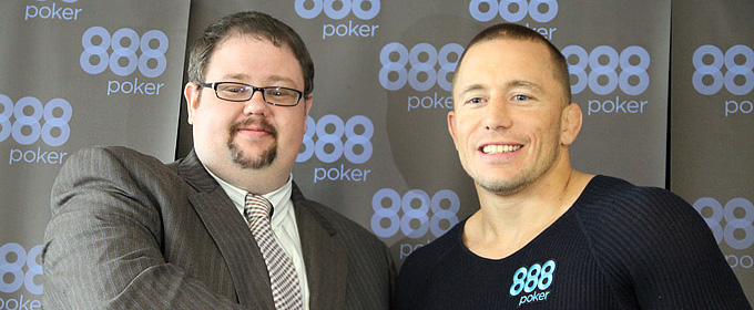 Сен-Пьер: "Я счастлив стать международным послом Team 888Poker" Сен-Пьер: "Я счастлив стать международным послом Team 888Poker"