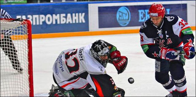 21 января 2011 года. Регулярный чемпионат КХЛ. Санкт-Петербург. СКА - "Трактор" - 3:4. 21 января 2011 года. Регулярный чемпионат КХЛ. Санкт-Петербург. СКА - "Трактор" - 3:4.