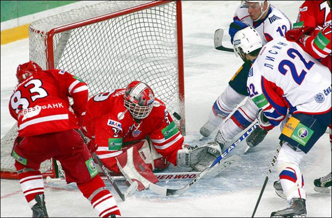 23 января 2011 года. Регулярный чемпионат КХЛ. Сокольники. "Спартак" - "Металлург" Мг - 2:0. 23 января 2011 года. Регулярный чемпионат КХЛ. Сокольники. "Спартак" - "Металлург" Мг - 2:0.