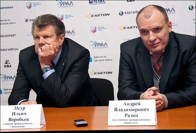 Петр Воробьев и Андрей Разин: два поколения Петр Воробьев и Андрей Разин: два поколения