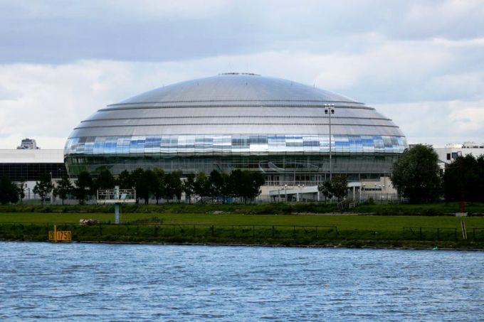 Дворец спорта "Динамо" в Крылатском. Место проведения боя Лебедев — Джонс — 2 Дворец спорта "Динамо" в Крылатском. Место проведения боя Лебедев — Джонс — 2