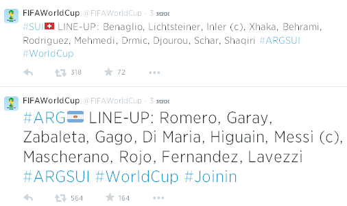 Источник — @FIFAWorldCup Источник — @FIFAWorldCup