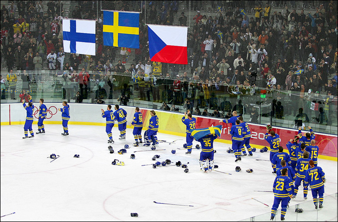 Сборная Швеции — олимпийский чемпион-2006 Сборная Швеции — олимпийский чемпион-2006