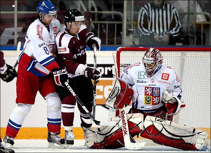 6 апреля 2012 года. Рига. Еврочеллендж. Латвия — Чехия — 3:4 (ПБ) 6 апреля 2012 года. Рига. Еврочеллендж. Латвия — Чехия — 3:4 (ПБ)