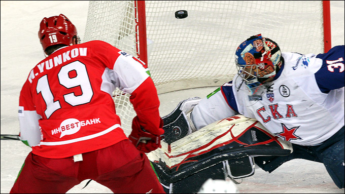 19 февраля 2012 года. Сокольники. Регулярный чемпионат КХЛ. "Спартак" — СКА — 4:2 19 февраля 2012 года. Сокольники. Регулярный чемпионат КХЛ. "Спартак" — СКА — 4:2